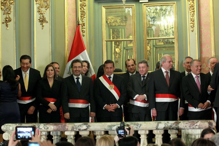 Ceremonia de Juramentación del Gabinete Ministerial en Palacio de Gobierno