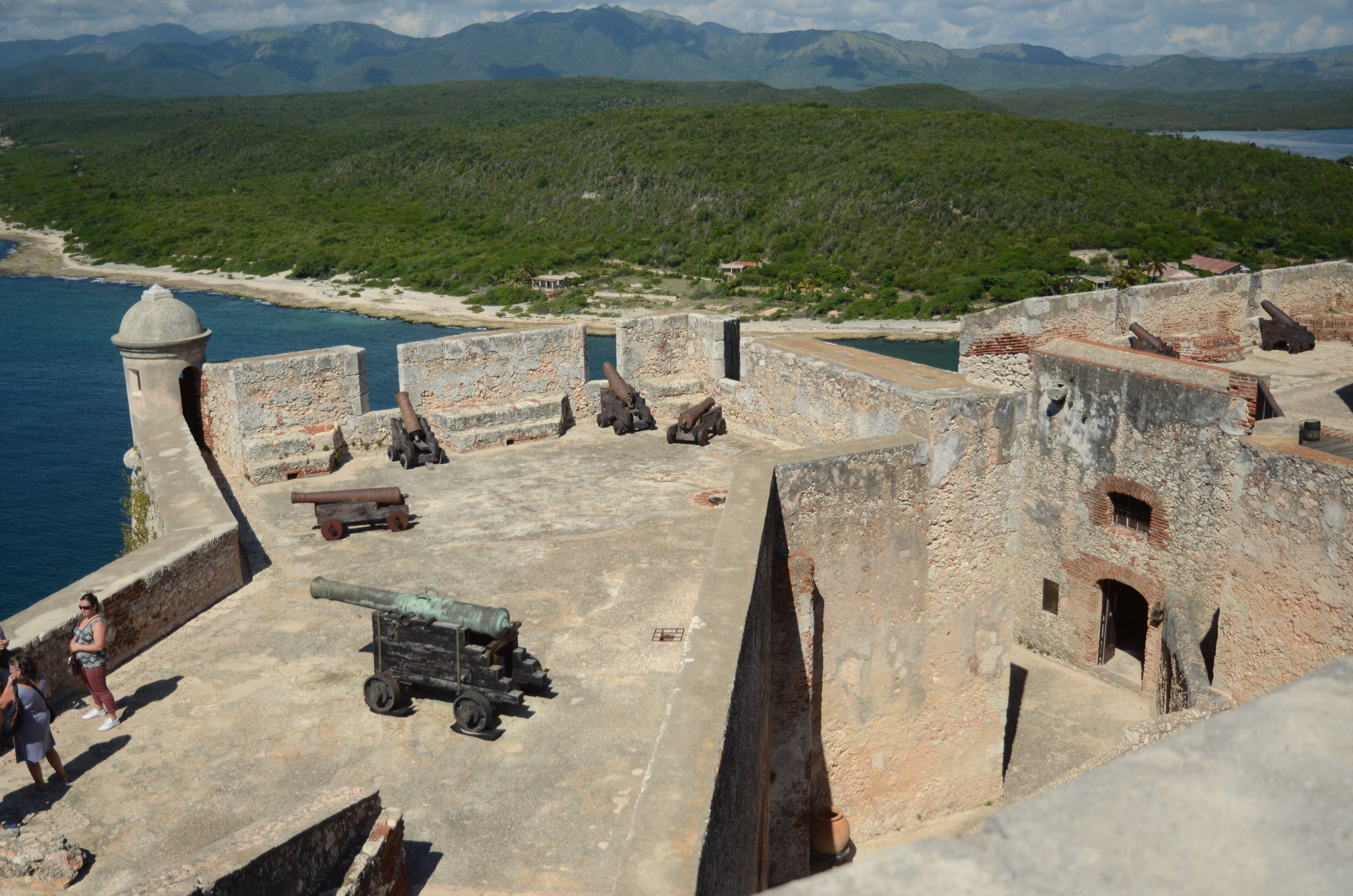 Vista del Moro a Santiago de Cuba