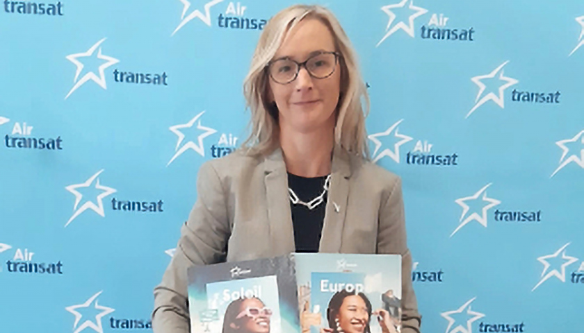 Julie Sareault, directrice commerciale de Transat.  Photo: Frida Velarde