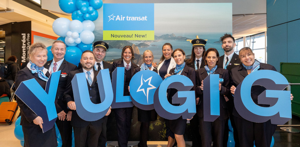 L'équipage du vol TS274