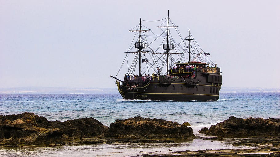 Légende des bateaux de pirate de Cuba