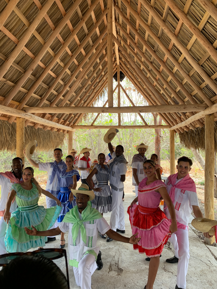 Los Bailarines de la Danza El Guateque - Foto: Orbita Popular