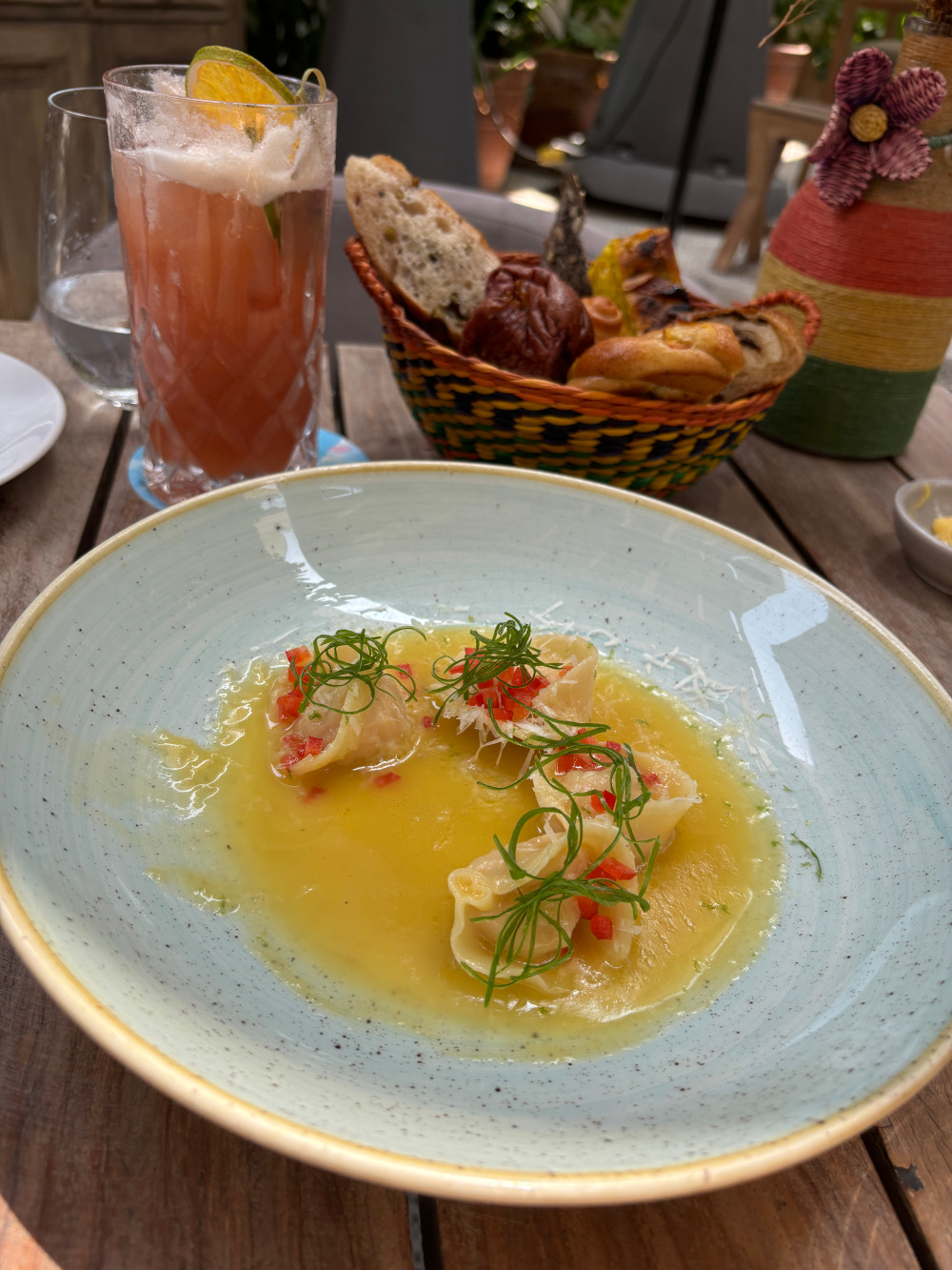 Dumplings de Gallina