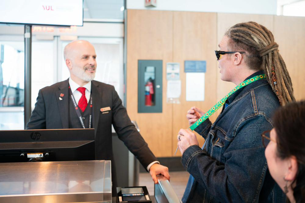 Tournesol for Invisible Disabilities. Photo: Air Canada