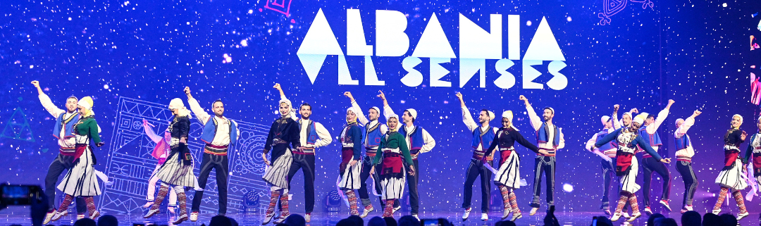ITB Berlin 2025 Opening Ceremony. Performances by the host country Albania. Photo courtesy of Messe Berlin GmbH