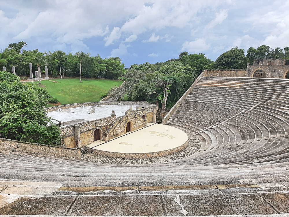 The Amphitheater located above the Chavón River in La Romana - Photo : Frida Velarde