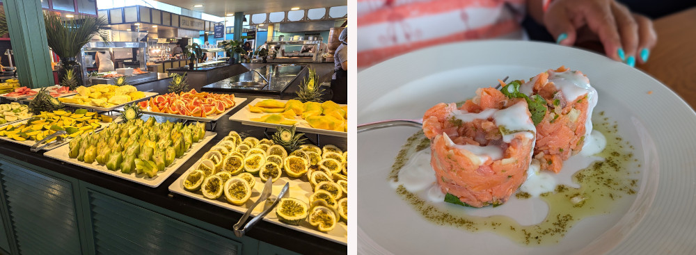 The Culinary offerings at Ocean El Faro Resort - Photo: Lucien Dubois