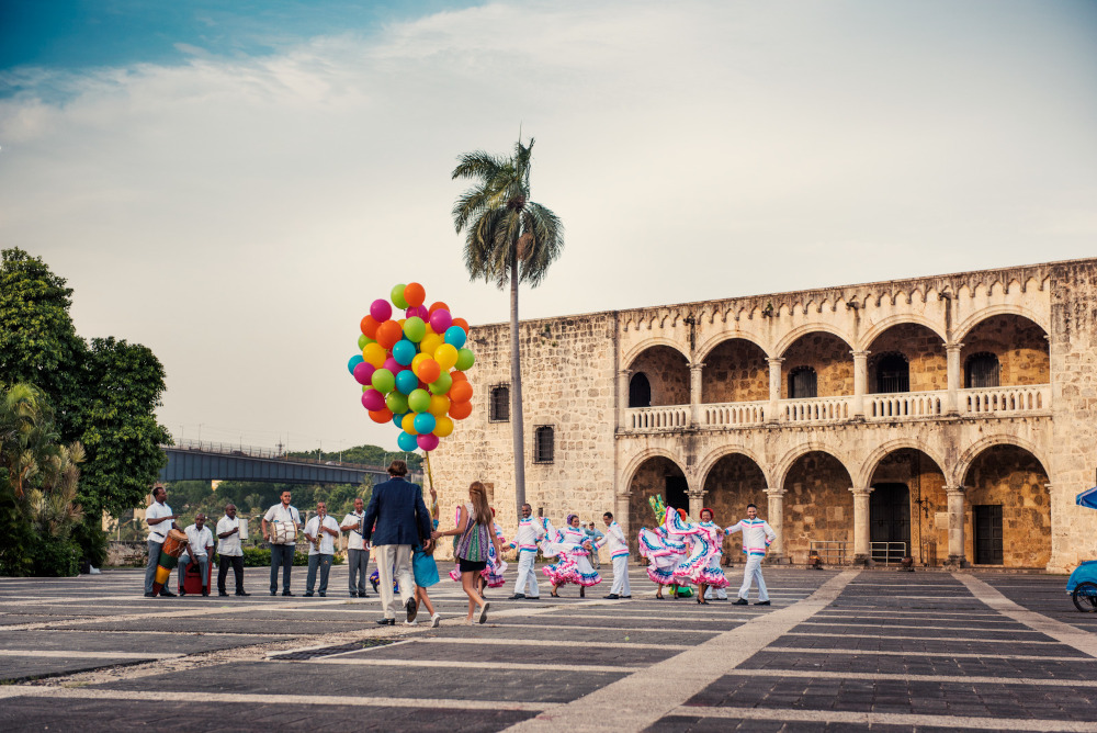 Alcázar de Colón. Balloons. Santo Domingo - Foto: République Domincaine